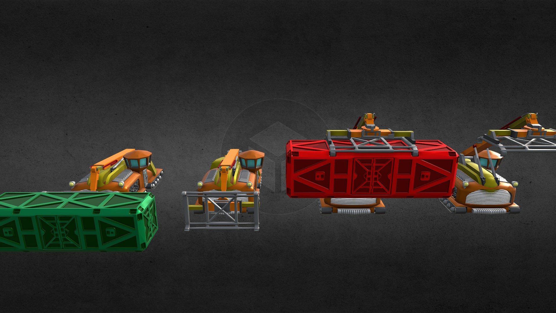 MOBILE CONTAINER CRANES (color)