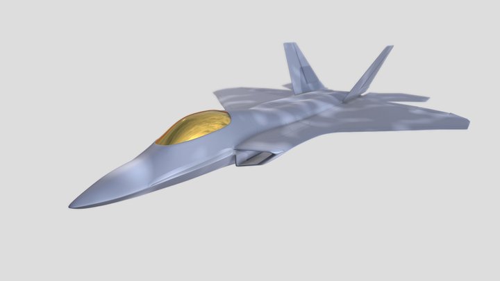 F22 Raptor 3D Model
