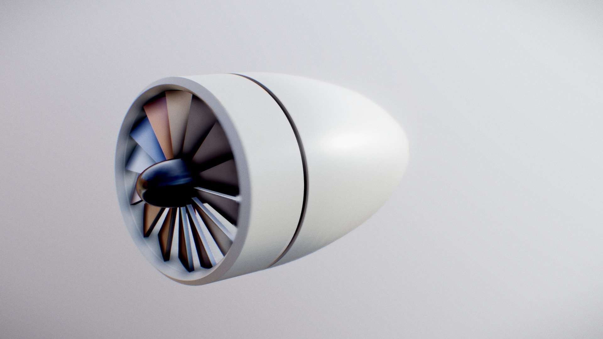 Jet Engine Sketch - 3D model by Dragonpeak [03a3474] - Sketchfab