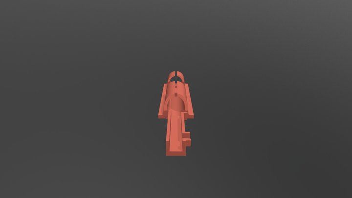 Actuator Mount - Tendon Glove 3D Model
