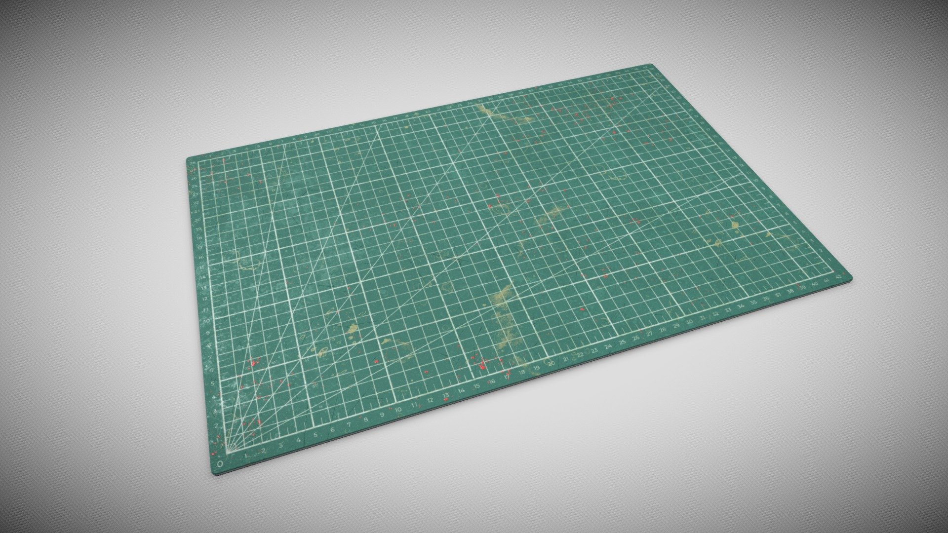 Cutting Mat 3D model by jamesbroadley [03a3cc7] Sketchfab