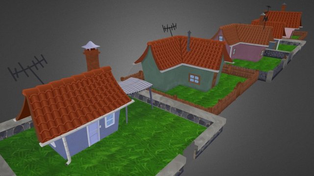 Houses 3D Model