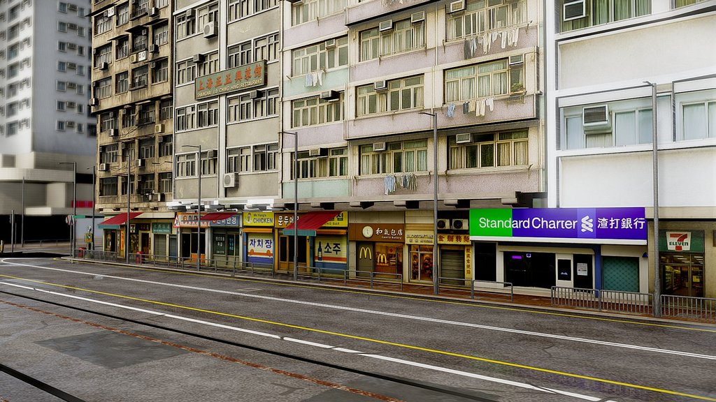 Full Gameready City Buildings III [HongKong]