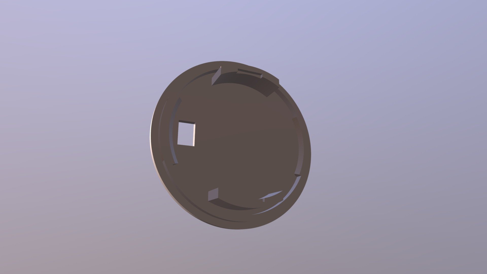 Butterfly Pin Lid - 3D model by thisoldgeek [03a5e90] - Sketchfab