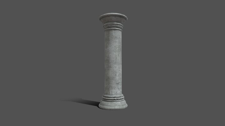 Pillar - Game asset 3D Model