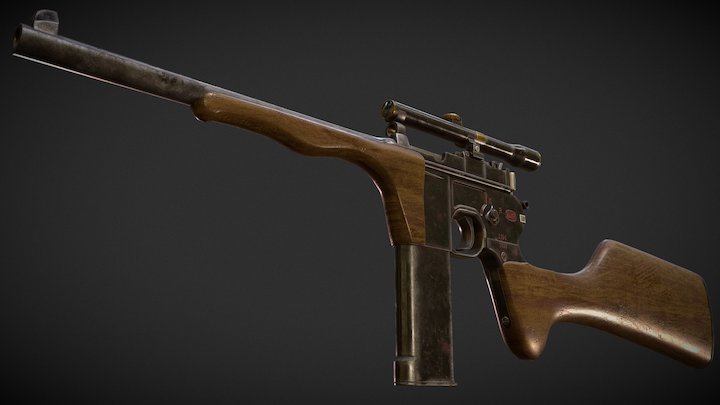 C96 Carbine 3D Model