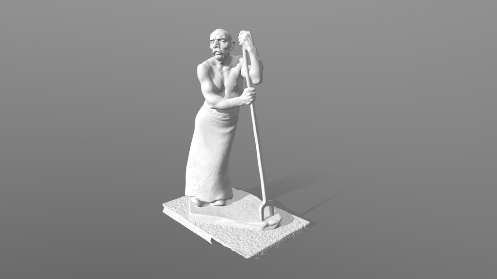 Bronze Statue of Old Man - Creality Sermoon P1