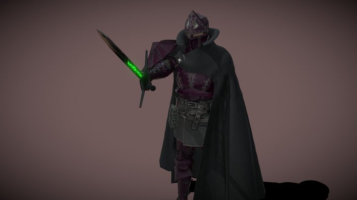 Knight Model v2 3D Model