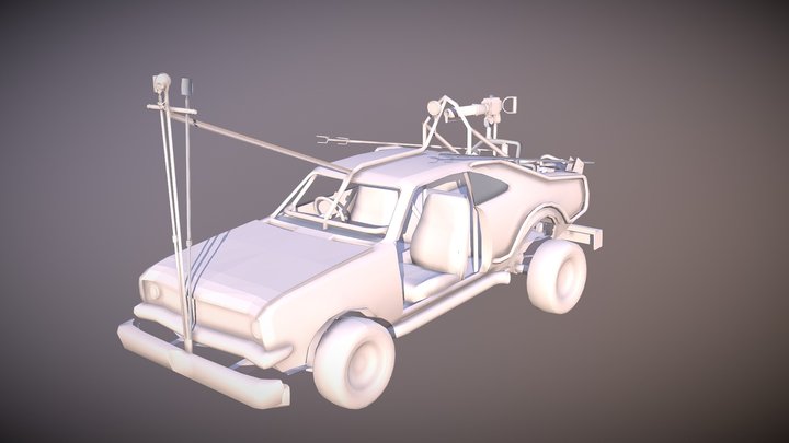 Flame Manoro Mad Max Fury Road 3D Model