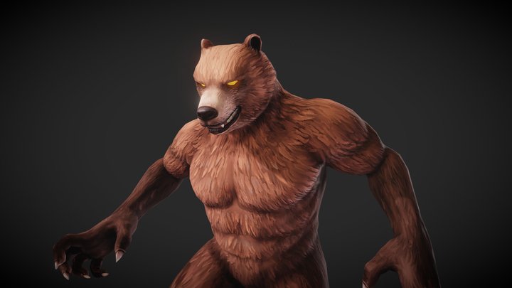 Werebear - Shardhunters 3D Model