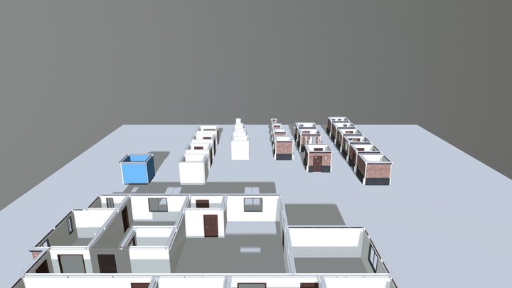 Modular Wall 3D Model