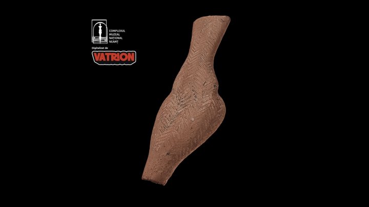 Statuetă antropomorfă/Anthropomorphic statuette 3D Model