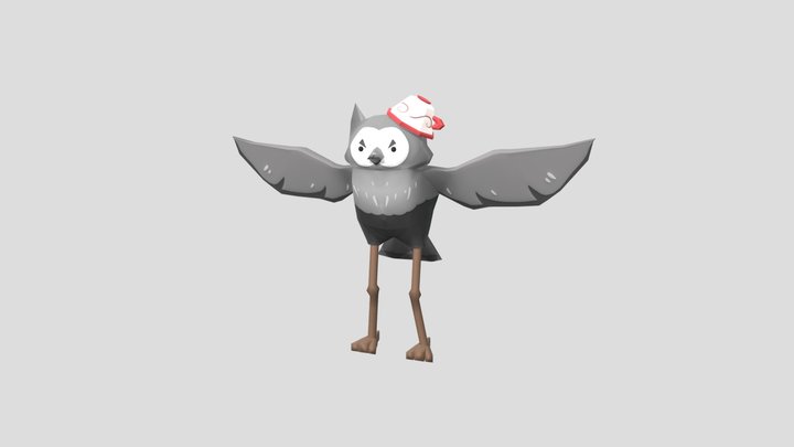 TeacupOwl 3D Model