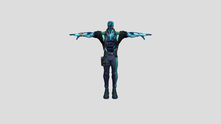 Veto (Ult Form) (T-pose) – Modello 3D gratuito STL