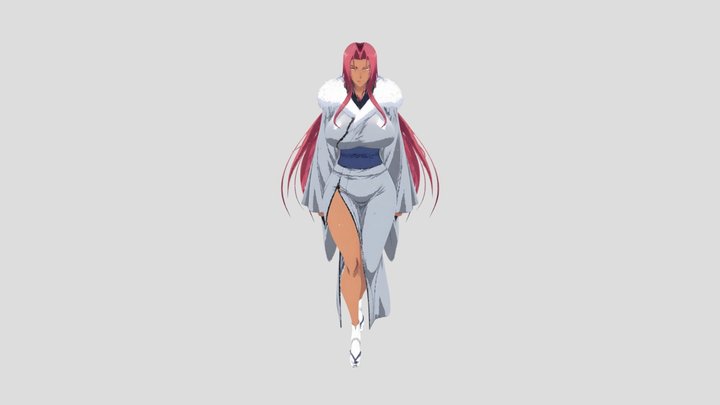 Ingrid Kimono 3D Model
