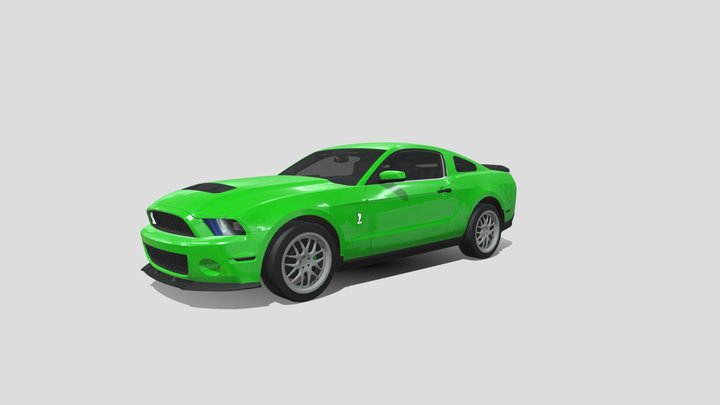 Shelby GT500 – Modello 3D gratuito STL