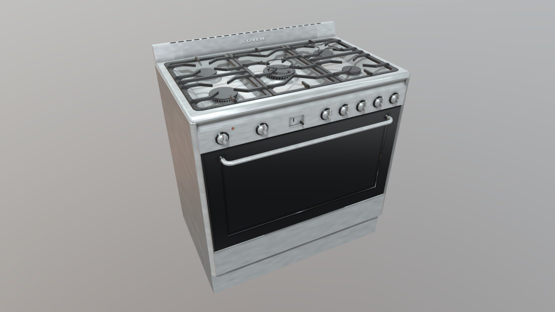 Oven with stovetop