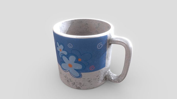 dirty cup 3D Model