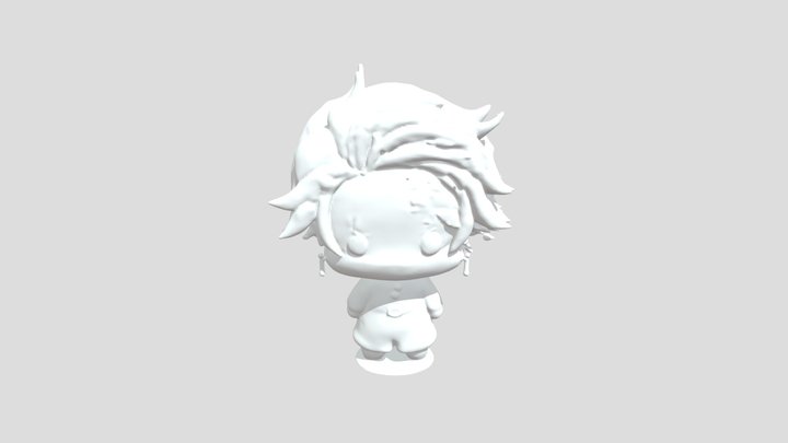tanjiro chibi 3D Model