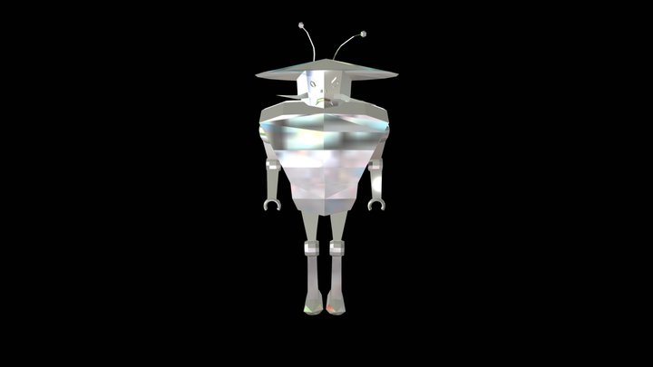 Vintage Robot 3D Model