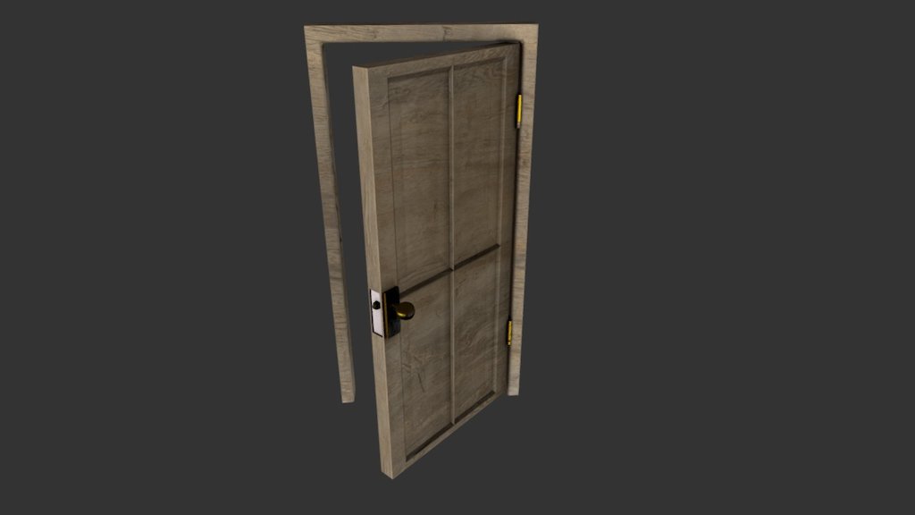 Oak Door - Buy Royalty Free 3d Model By Ryan Lewis (@revanhilts 