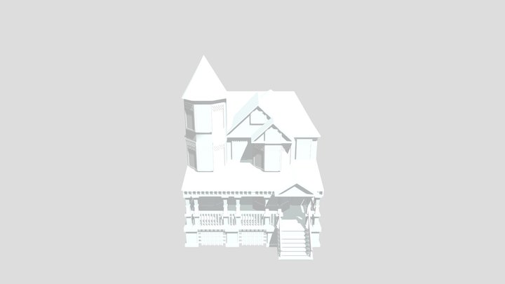Victorian House (1) 3D Model