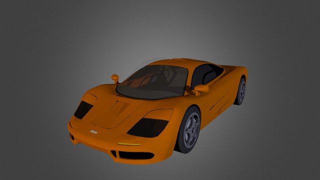 Mc Laren F1 3D Model