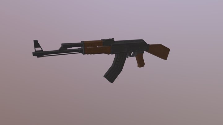 AK47 3D Model