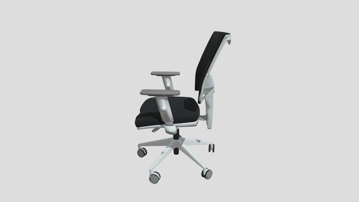 Office Wheel Chair 3D Model