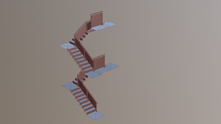 Ridgemere Stair 3D Model