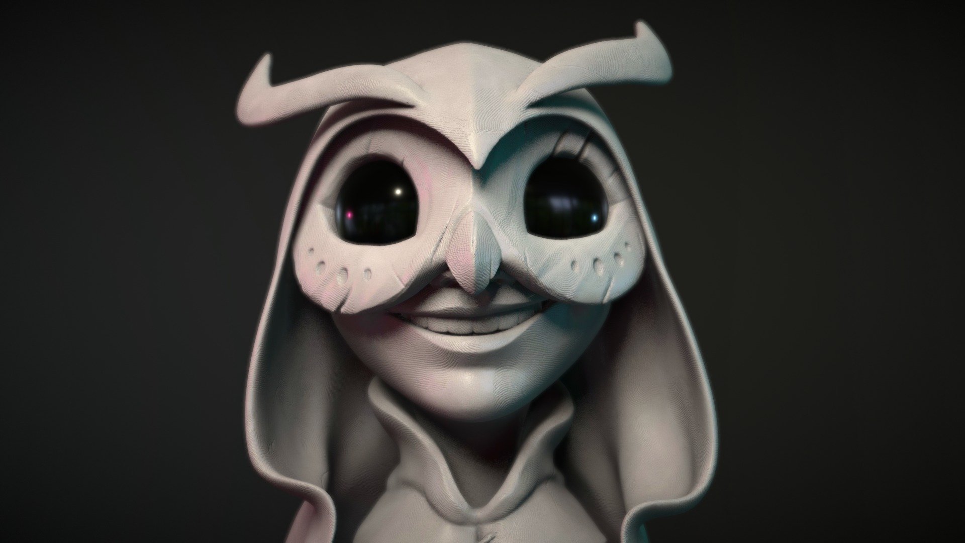 SculptJanuary: Day 3 - Excitement — Sketchfab embed 3D viewer