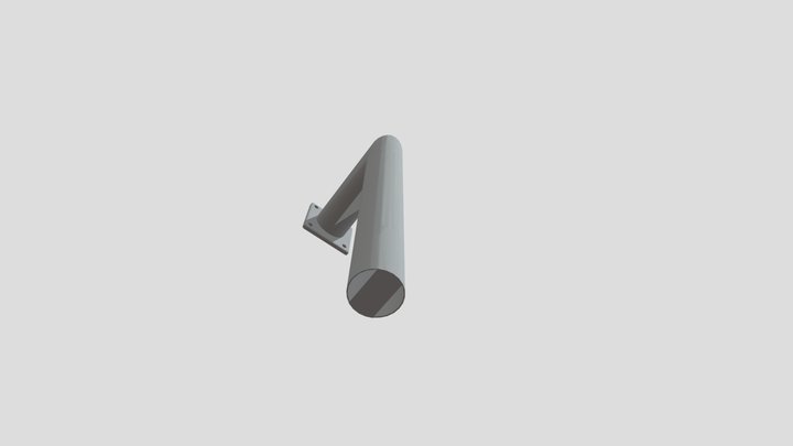 FDOT Bridge Traffic pole Mount 3D Model