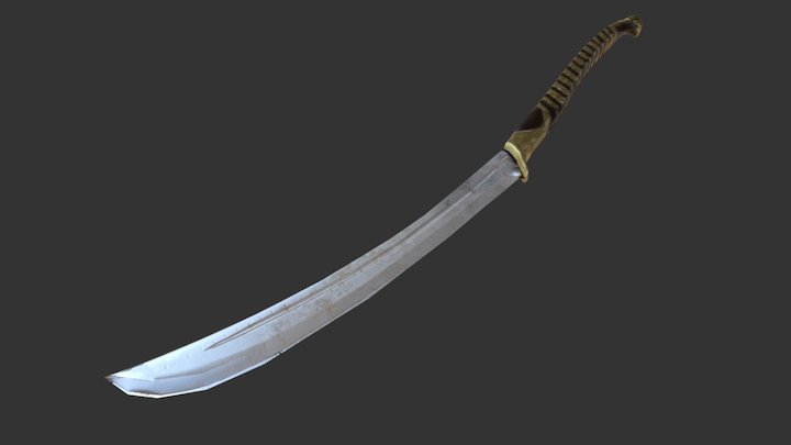 Noldor Blade (Eldar) - Elves of Lindon 3D Model