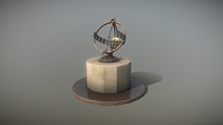 Vigeland sun watch (Norway) 3D Model