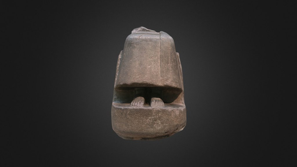 Lower half of Gudea statue (presumed)
