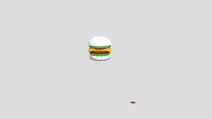 Бургер 3D Model