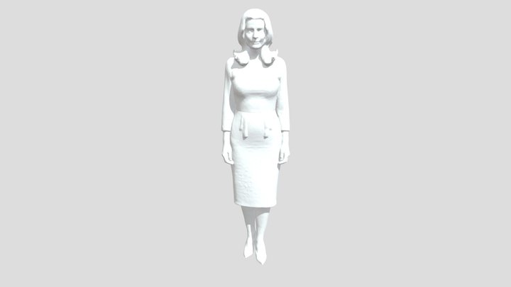 Elegance in Black 3D Model