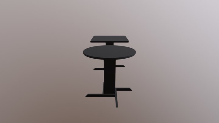 Daddy's Table V1 3D Model
