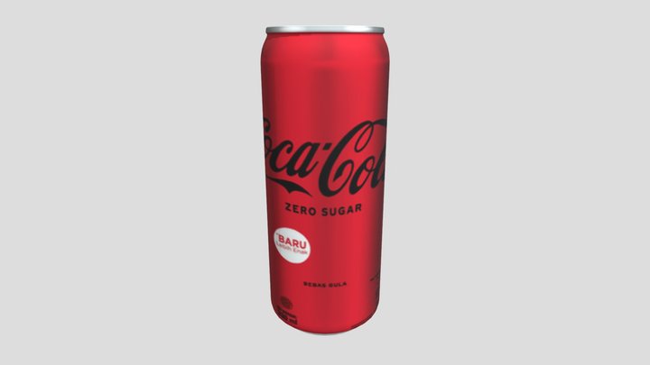 Coca Cola animation simple 3d model 3D Model