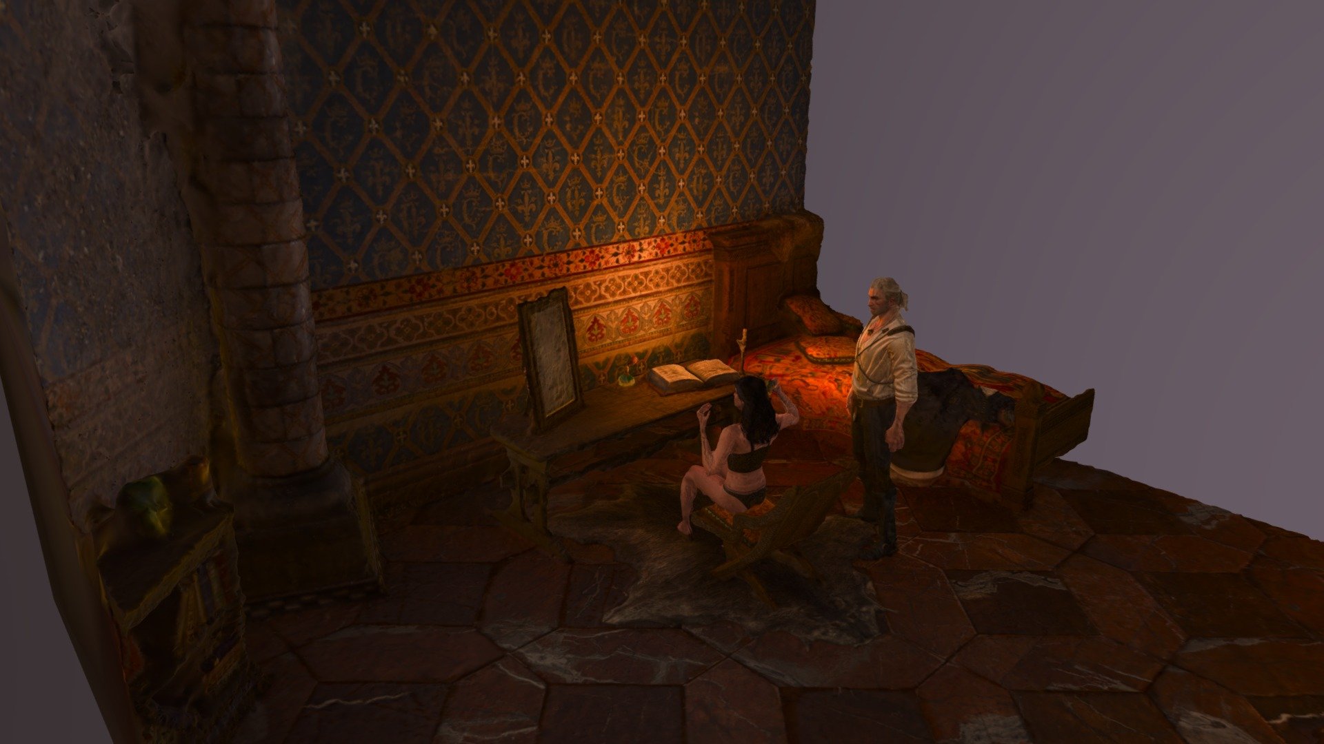 Witcher 3 Bedroom VR expereince