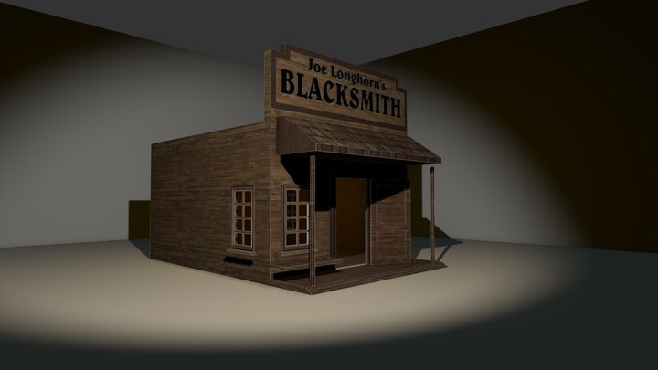 western house test 3D Model