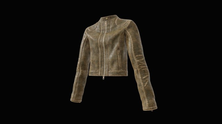 Leather Jacket 3D Model