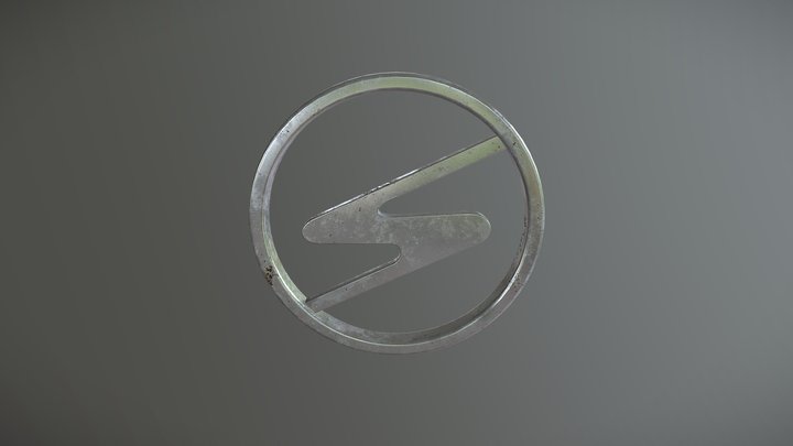 Trabant Emblem 3D Model