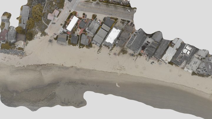 2023 April 11 Carpinteria City and State Beach 3D Model