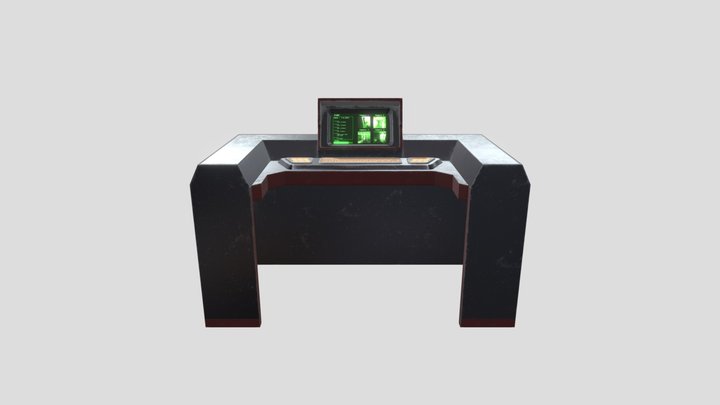 SGD 116 Johnson Computer 3D Model