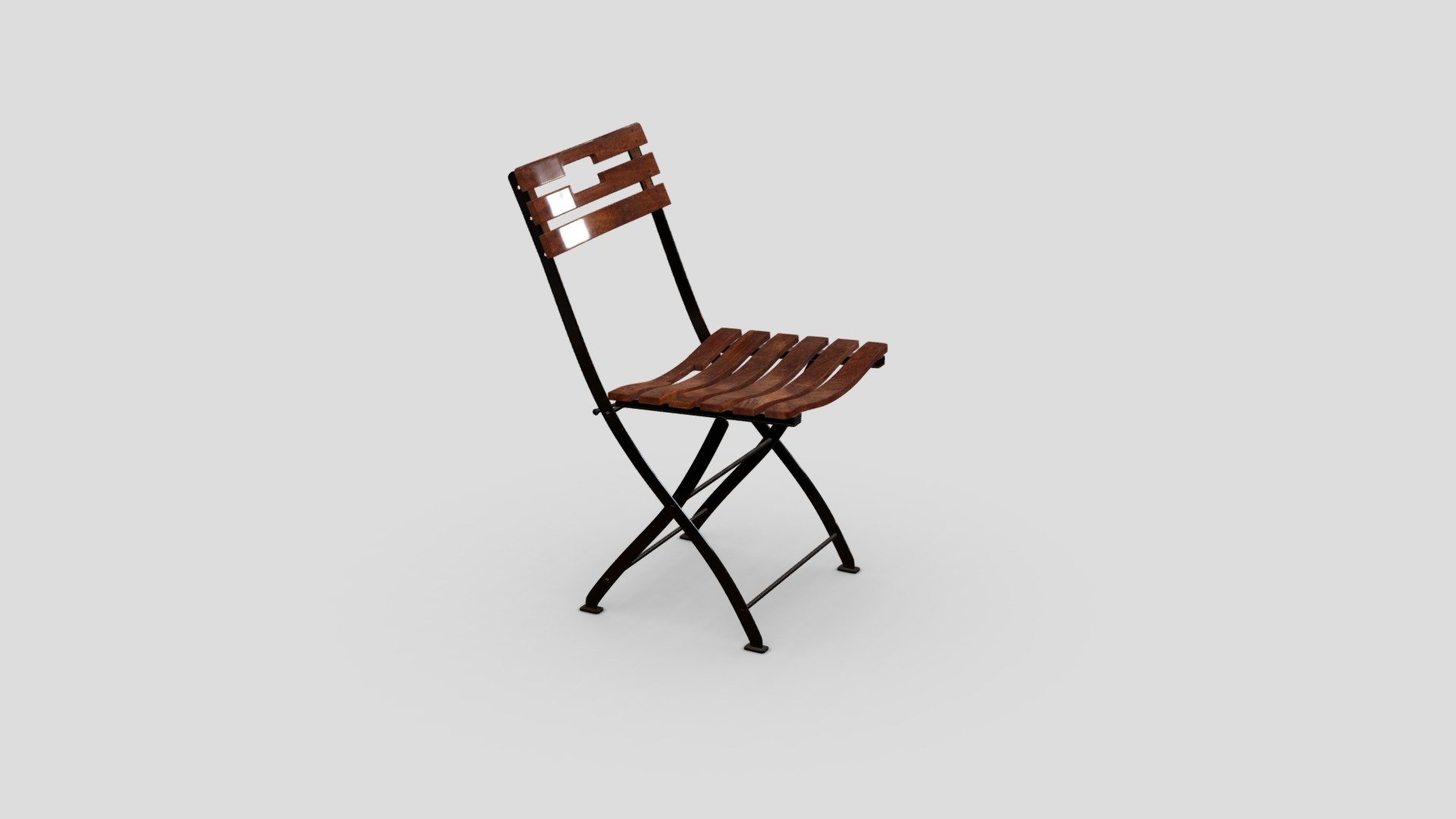 Pepperfry Folding Chair 3D model by avataar.me [03b750f] Sketchfab