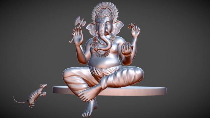 Ganesh Sculpt - 3D Printing 3D Model