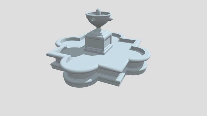 Fountan 3D Model