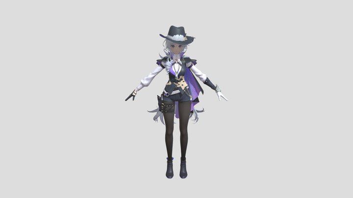 Detective (Silver Palace) 3D Model