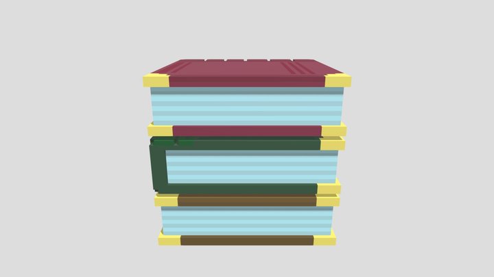 Grimoire Stack 3D Model